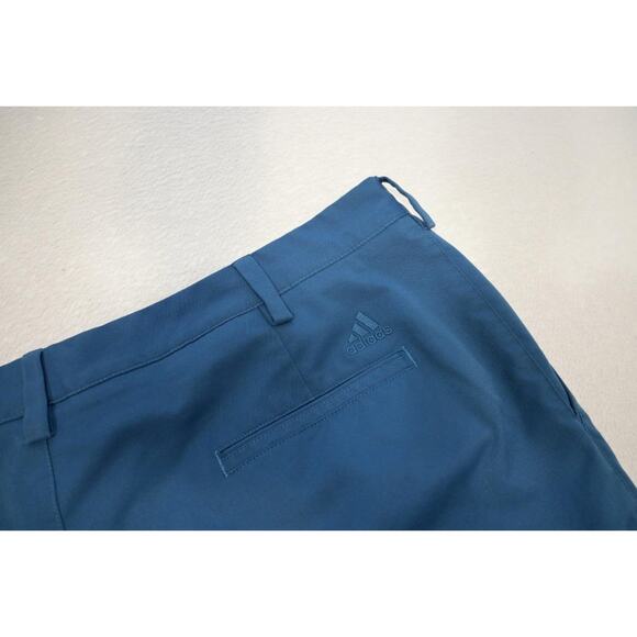 Adidas Golf Shorts ClimaLite Stretch Blue Flat Athletic 10.5" INS Mens Sz 40 - Picture 5 of 5